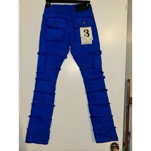 FWRD DENIM & CO. Layer Stacked Denim Jeans - Blue Size 10 Boys NWT Fit 3 Royal B